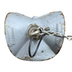 Nr. 3 Vintage industrial mirrored pendant light by Esla