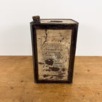 Vintage Italian Gargoyle Mobiloil BB Motor Oil Can