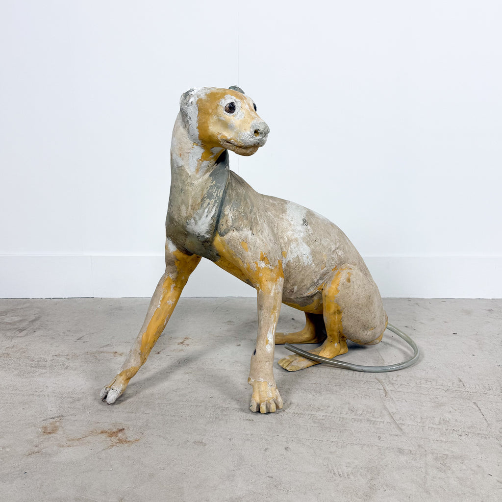 Vintage Cheetah Taxidermy Mannequin by Yves Gaumetou, France
