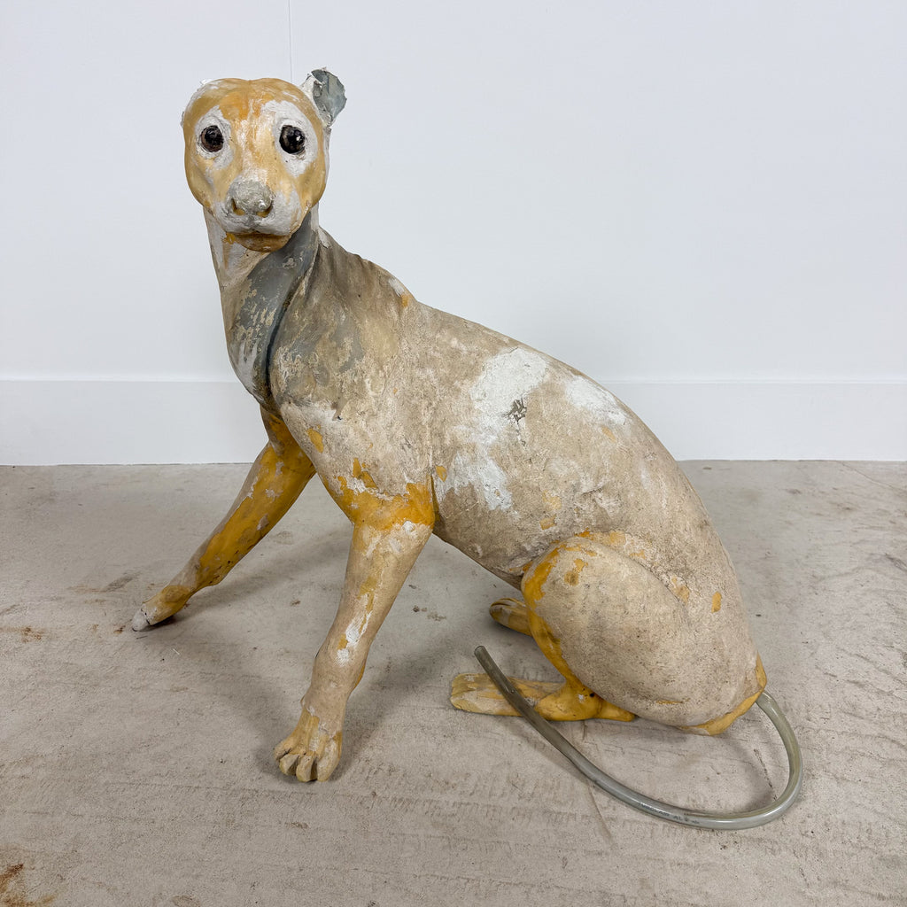 Vintage Cheetah Taxidermy Mannequin by Yves Gaumetou, France