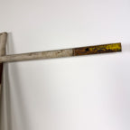 Vintage double sided iron hotel sign
