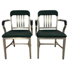 Rare pair of american aluminum Goodform armchairs