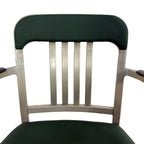 Rare pair of american aluminum Goodform armchairs