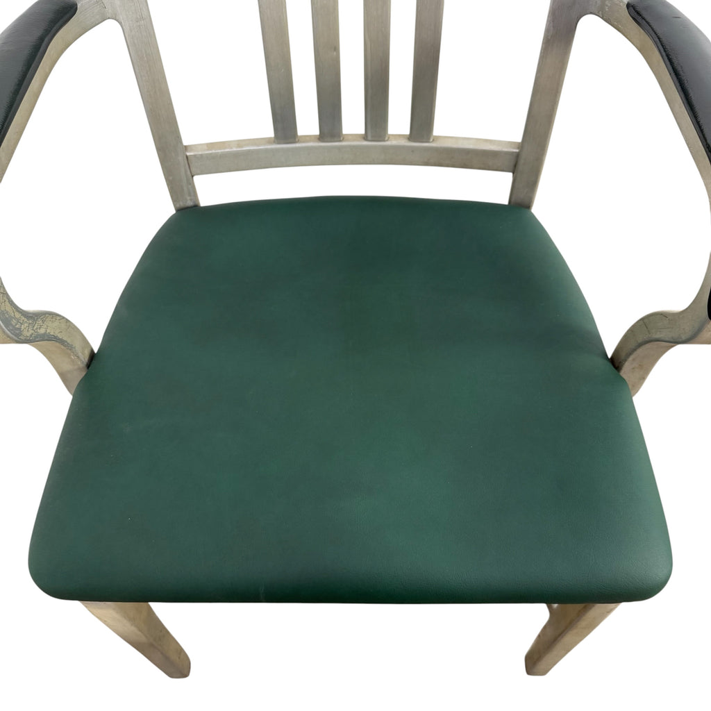 Rare pair of american aluminum Goodform armchairs