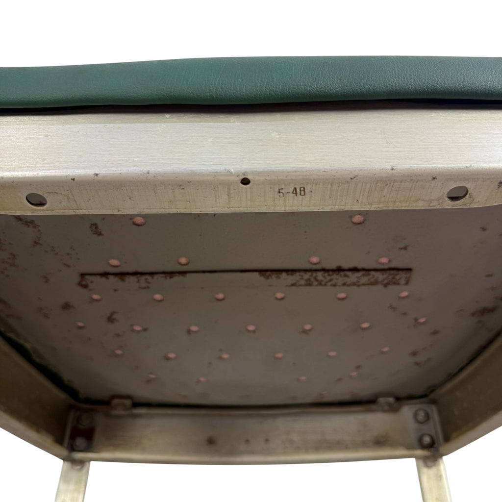 Rare pair of american aluminum Goodform armchairs