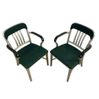 Rare pair of american aluminum Goodform armchairs