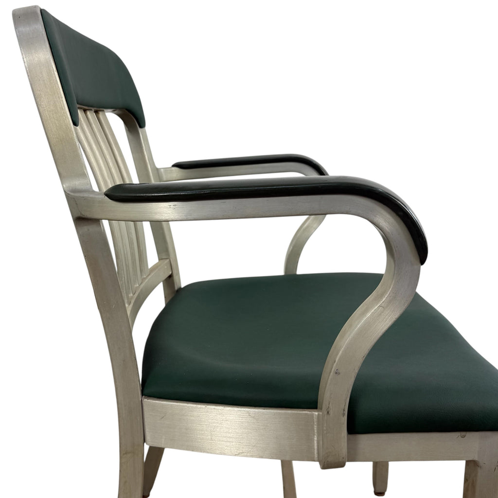 Rare pair of american aluminum Goodform armchairs
