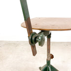 Rare industrial workshop chair by Sormel, inspired by Jean Prouvé.