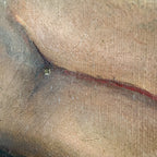 Antique Oil Painting of a Reclining Female Nude