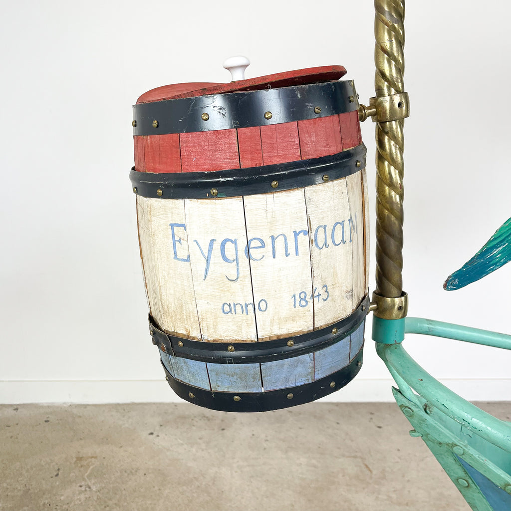 Vintage Dutch Herring Fish Cart