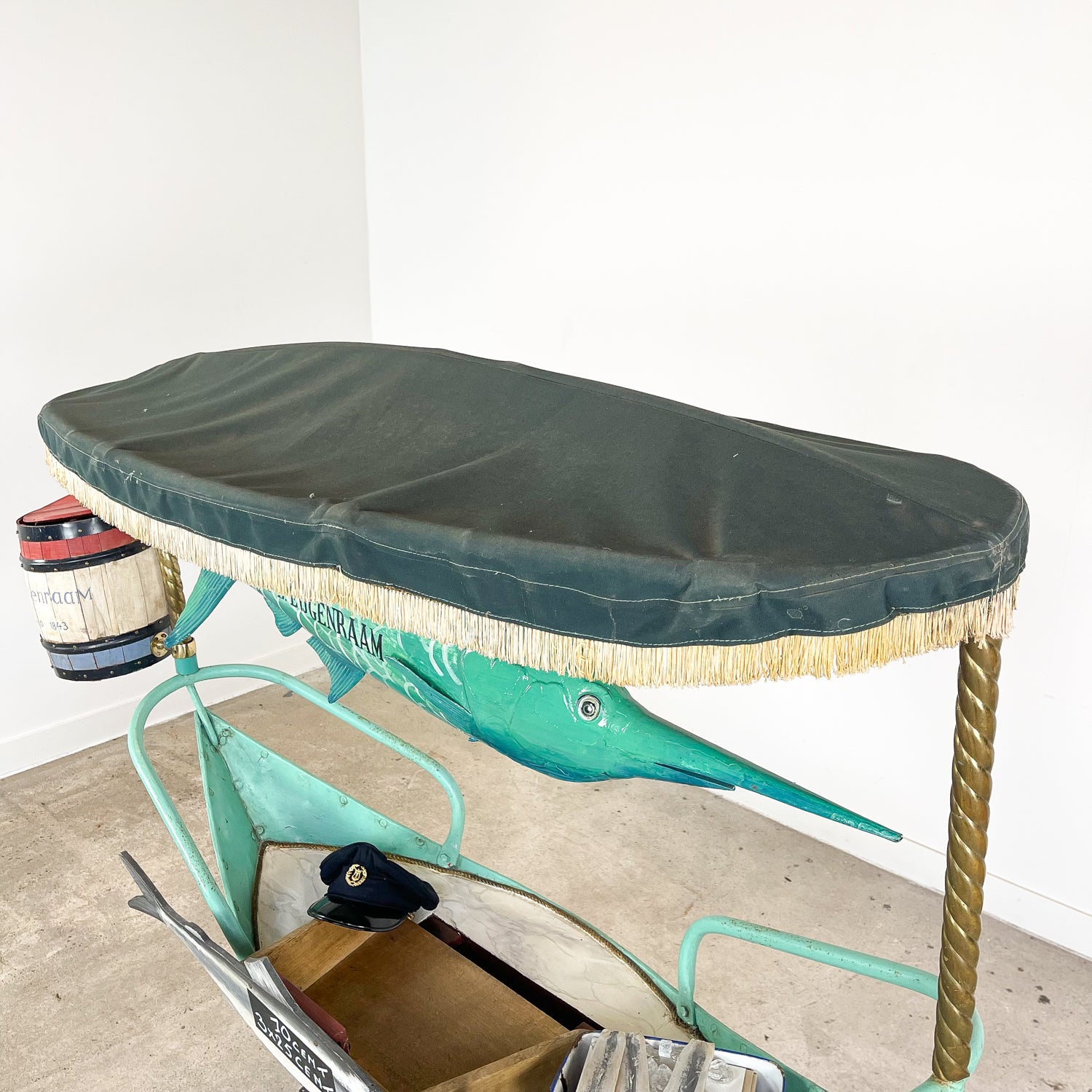 Vintage Dutch Herring Fish Cart