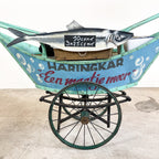 Vintage Dutch Herring Fish Cart