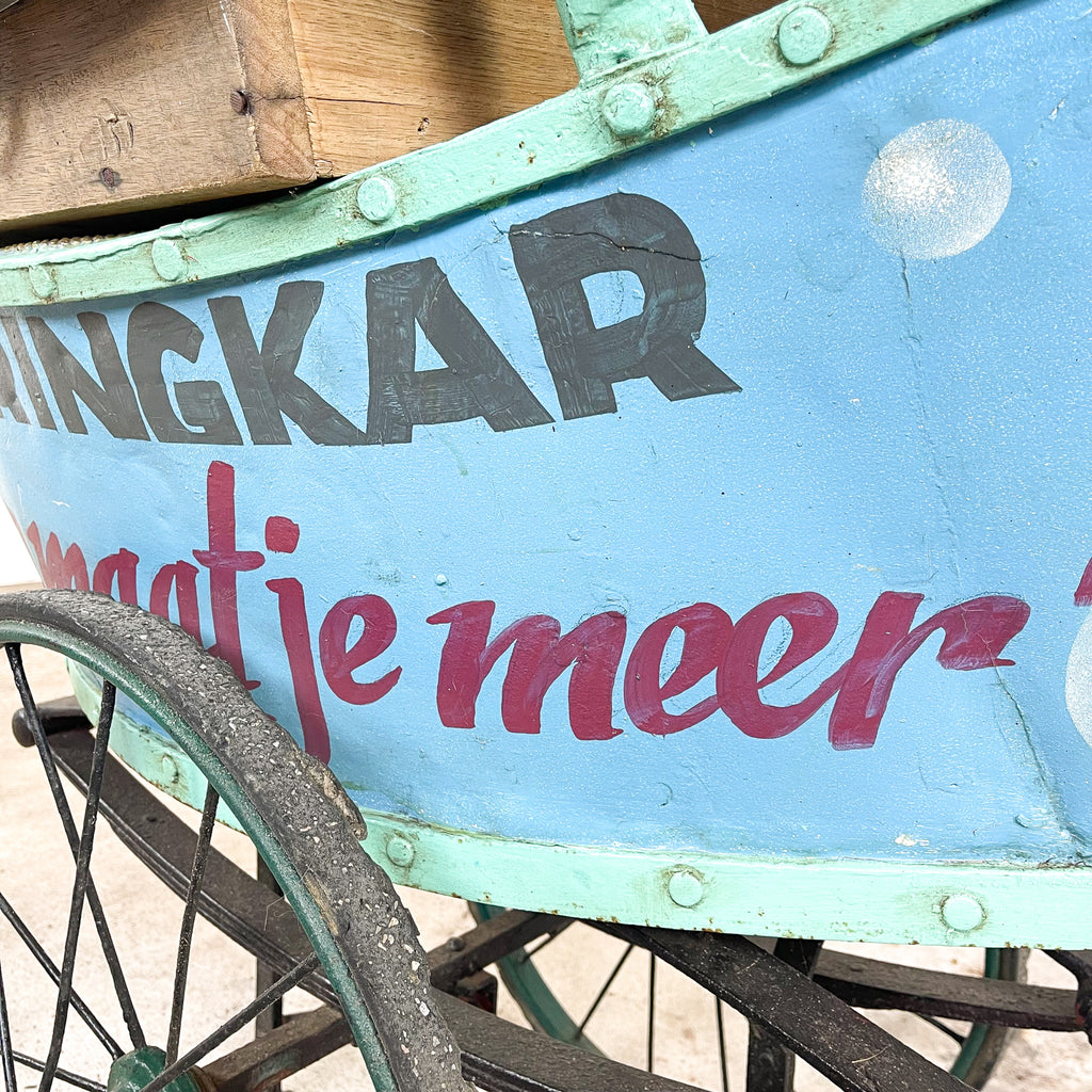 Vintage Dutch Herring Fish Cart