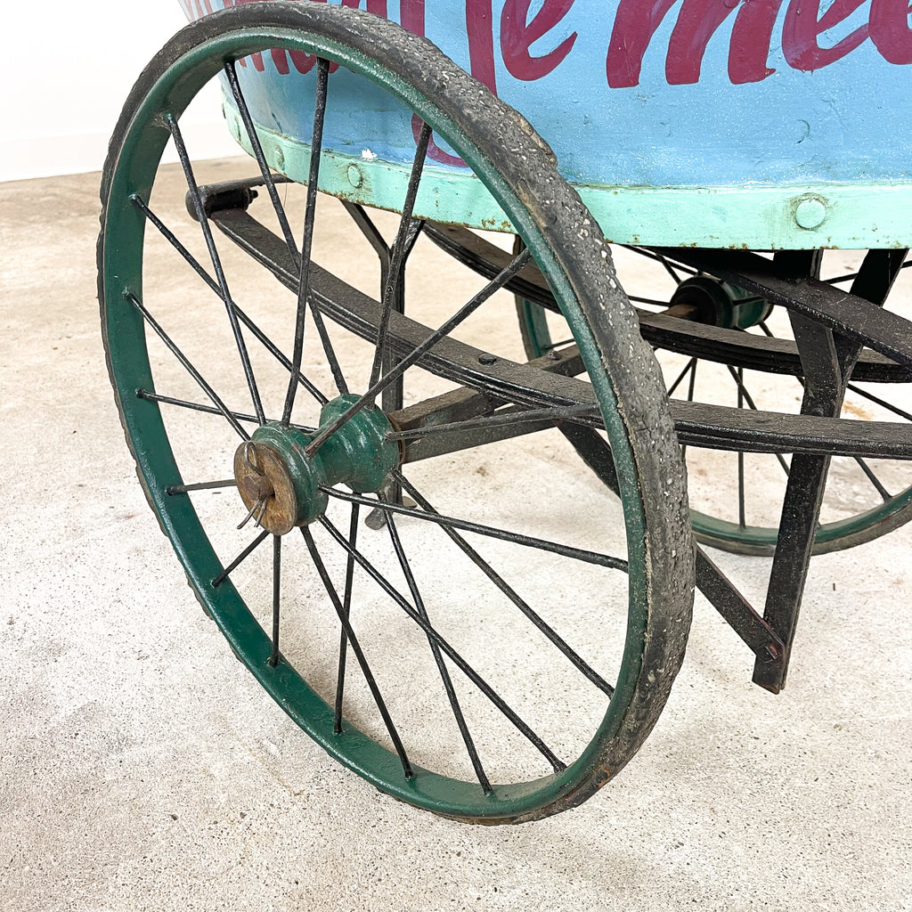 Vintage Dutch Herring Fish Cart