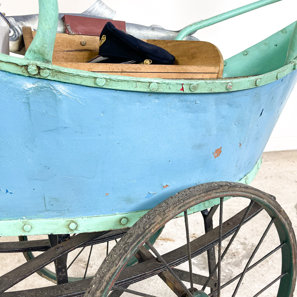 Vintage Dutch Herring Fish Cart