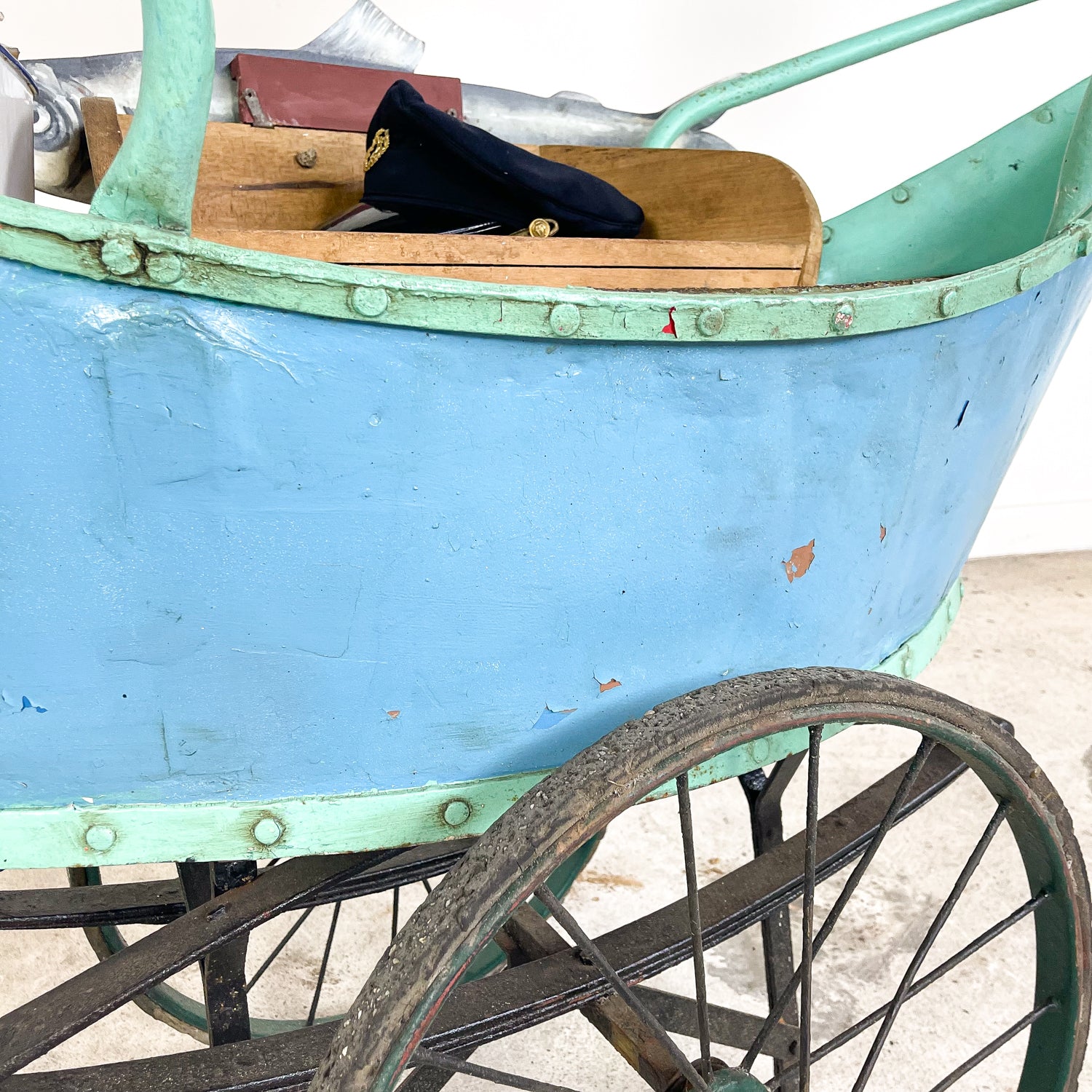 Vintage Dutch Herring Fish Cart