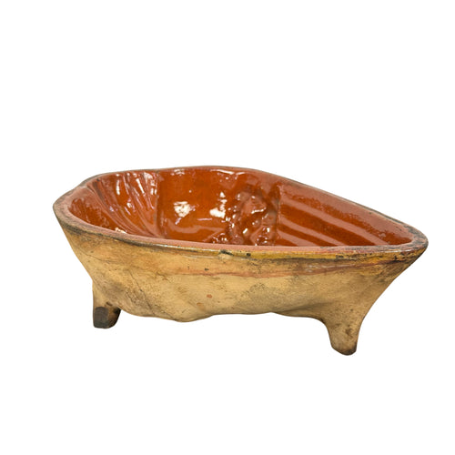 Antique French Terracotta Pâté Mold