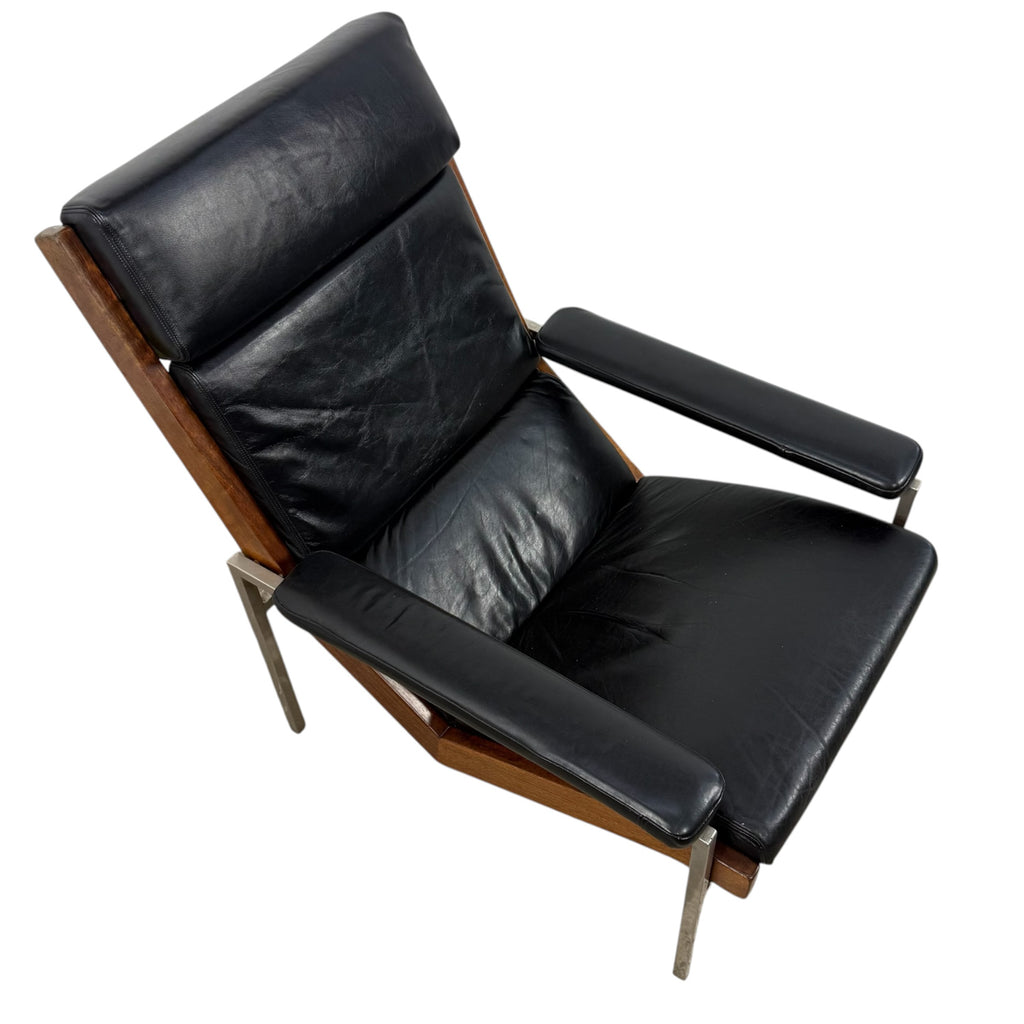 Mid-century modern loungefauteuil van Rob Parry voor Gelderland