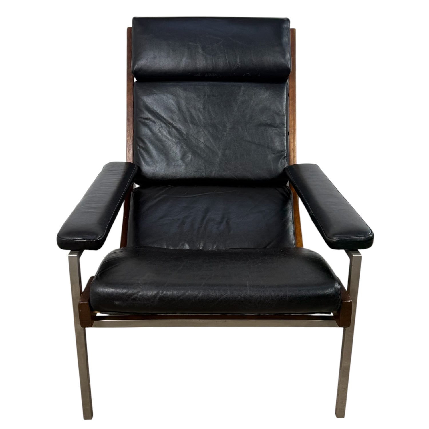 Mid-century modern loungefauteuil van Rob Parry voor Gelderland