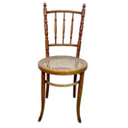 Set of Four Antique Bentwood Café Chairs Thonet