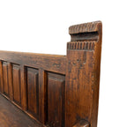 Antique Traditional Spanish Oak Bench