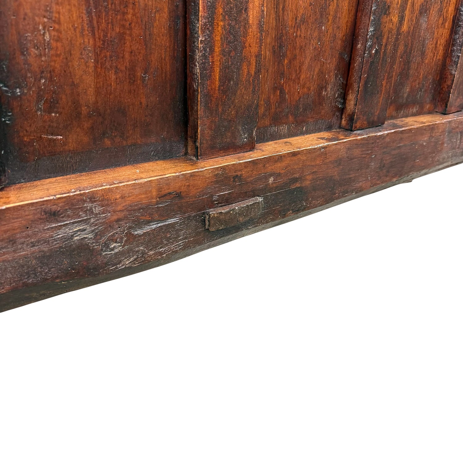 Antique Traditional Spanish Oak Bench