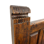 Antique Traditional Spanish Oak Bench