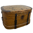 Exceptional Large Antique Swedish Bentwood Chest