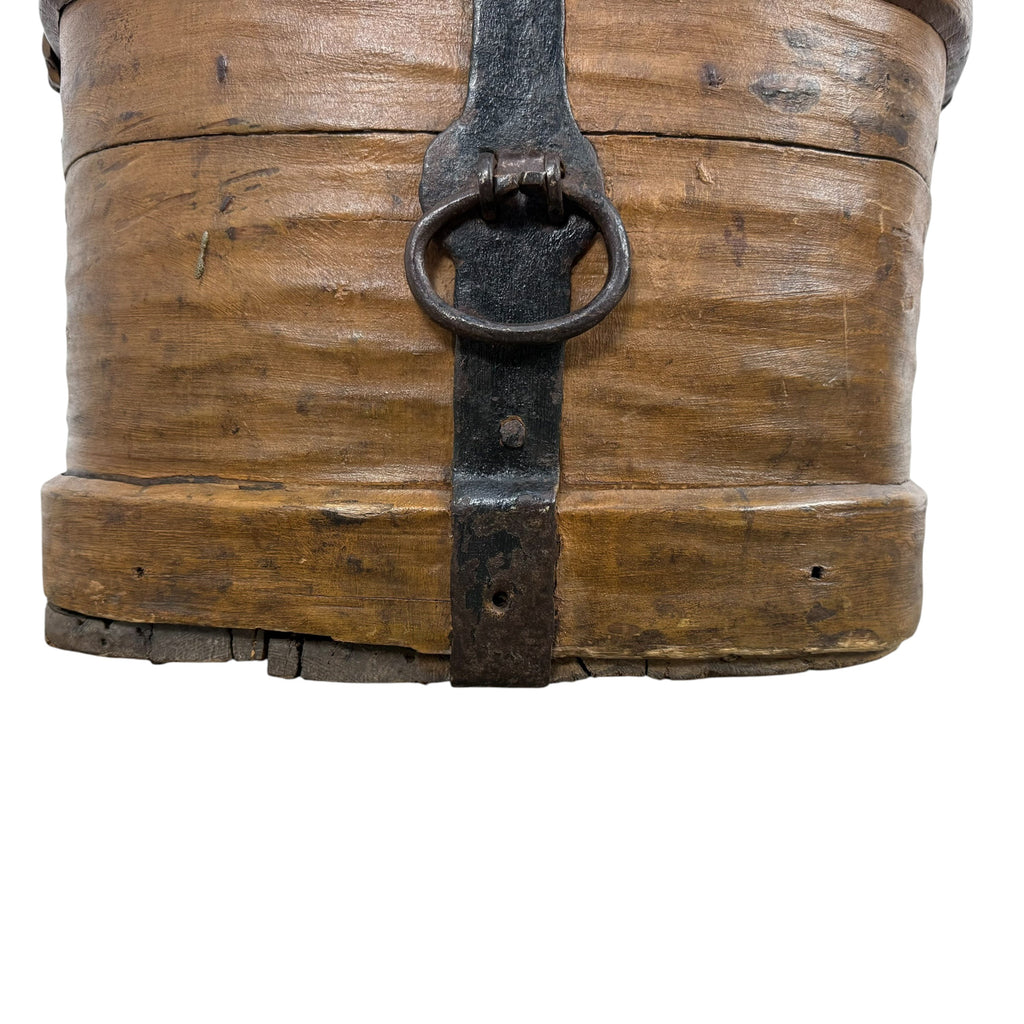 Exceptional Large Antique Swedish Bentwood Chest