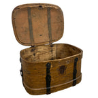 Exceptional Large Antique Swedish Bentwood Chest
