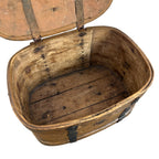 Exceptional Large Antique Swedish Bentwood Chest