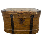 Exceptional Large Antique Swedish Bentwood Chest