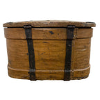 Exceptional Large Antique Swedish Bentwood Chest