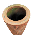 Pair of Antique French Terracotta Chimney Pots