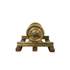 Vintage Messing Spoorwegwielstel Displaymodel