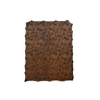 Large Antique Hand-Carved Wooden Textile stamp Block