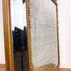 Antique French Mirror with Foxed Glass