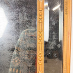 Antique French Mirror with Foxed Glass