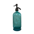 Antique French Blue Seltzer Bottle 'Fortune Darras' Tourcoing