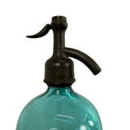 Antique French Blue Seltzer Bottle 'Fortune Darras' Tourcoing