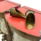 Vintage Brass Coffee Bean Dispensers – Set of Five