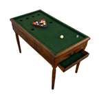 Antique oak childrens Billiard game table