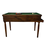 Antique oak childrens Billiard game table