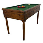 Antique oak childrens Billiard game table
