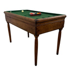 Antique oak childrens Billiard game table