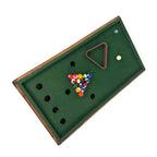 Antique oak childrens Billiard game table
