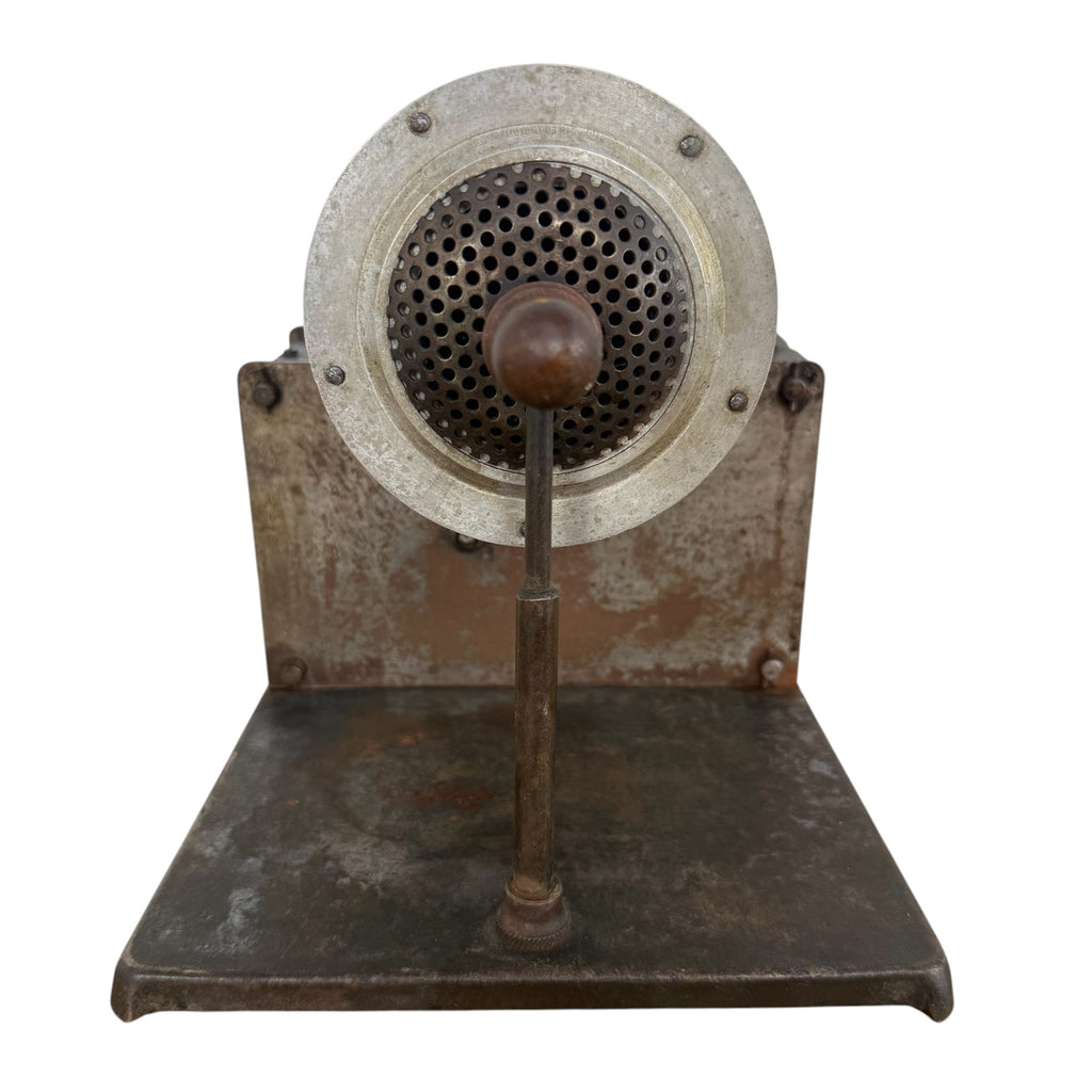 Zeldzame antieke koffiemonsterbrander van Maison Copin – P. Michel, Le Havre, Frankrijk, circa 1900