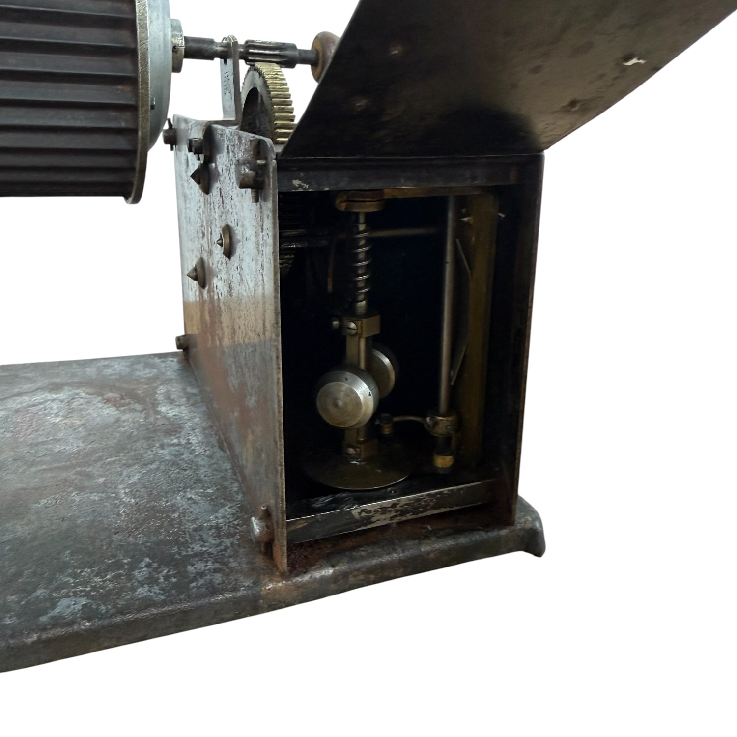 Zeldzame antieke koffiemonsterbrander van Maison Copin – P. Michel, Le Havre, Frankrijk, circa 1900