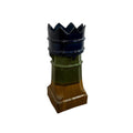 Antique French Glazed Ceramic Chimney Pot