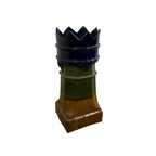 Antique French Glazed Ceramic Chimney Pot